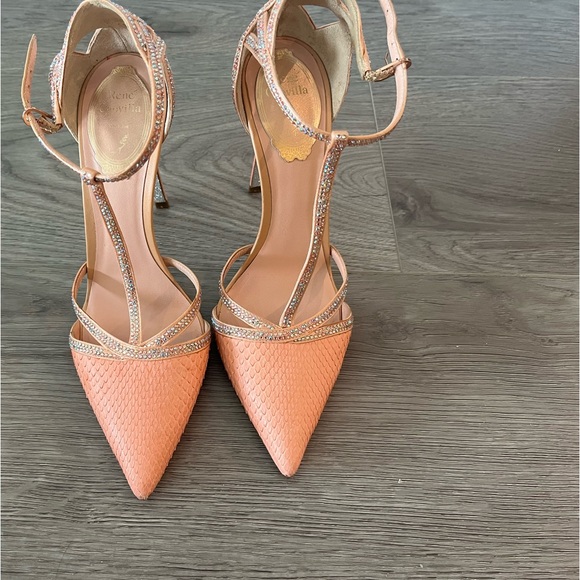 Rene Caovilla Shoes - Rene caovilla Crystal rosy pink Slingback